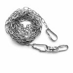 304 Stainless Steel Chain Dog Leash, Collar & Handle Set