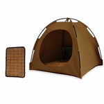 Enclosed Pet Tent Bed with Ventilated Design