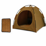 Enclosed Pet Tent Bed with Ventilated Design