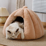 Enclosed Cat Bed with Removable, Washable Cover