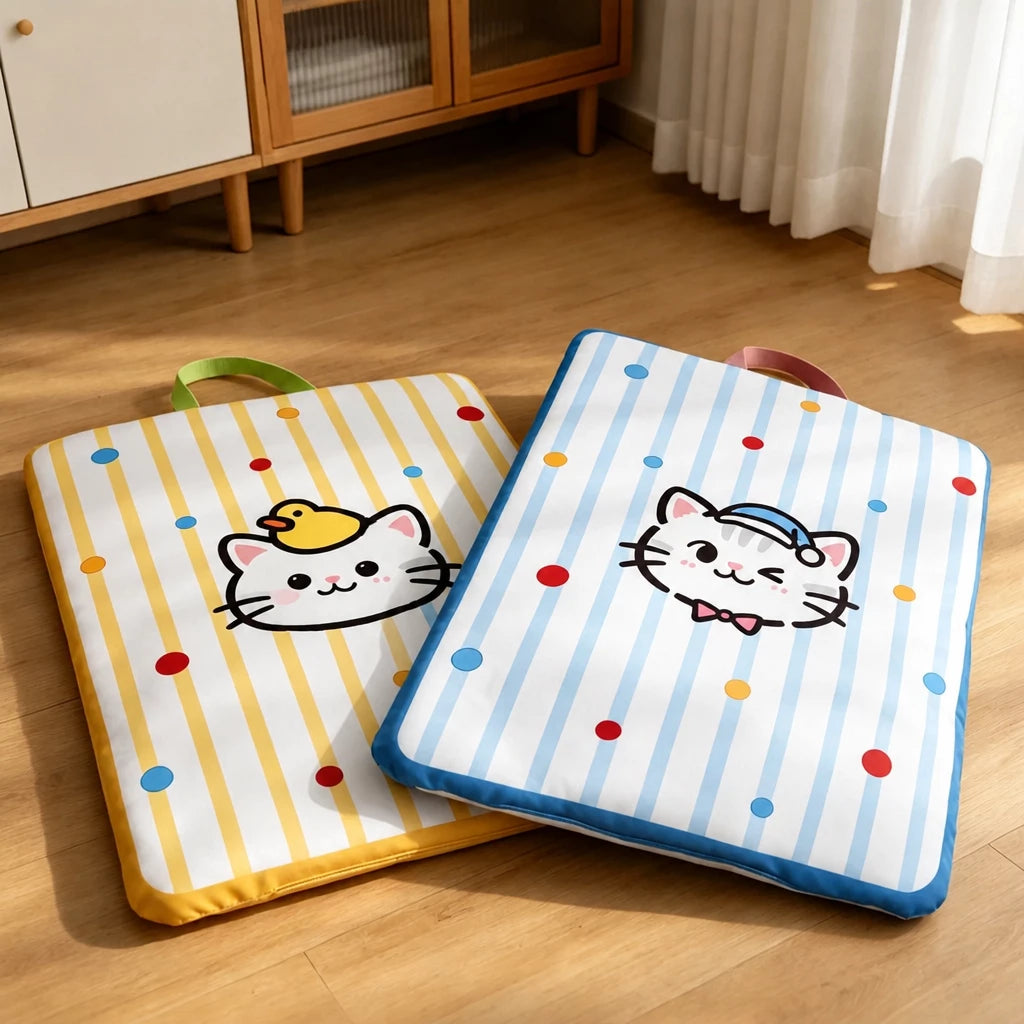 Waterproof Pet Bed Mat with Non-Slip Base