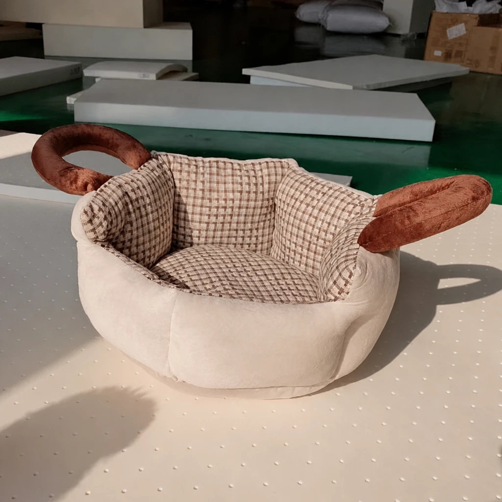 Portable Pet Bed for Cats and Small Dogs