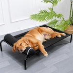 Elevated Dog Cot Bed with Removable Cover