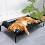 Elevated Dog Cot with Nylon Mesh and Iron Frame