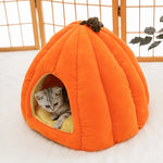 Enclosed Polyester Pet Bed for Cats and Small Dogs