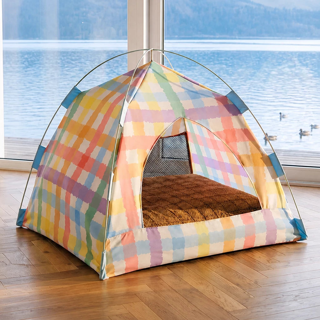 Removable Tent Pet Bed for Cats and Small Dogs