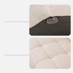 Luxurious Multi-Color Sofas - Off White, Gray, Light Green, Blue & Black | Premium Faux Lambswool & Cotton Techno Fabric jy-112