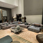 Italian Minimalist Modular Sectional Sofa, Large Multi-Directional Configurable Couch la-0209-54