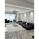 Italian Minimalist Modular Sectional Sofa, Large Multi-Directional Configurable Couch la-0209-54