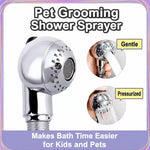 Low-Pressure Pet Shower Sprayer for Dogs and Cats