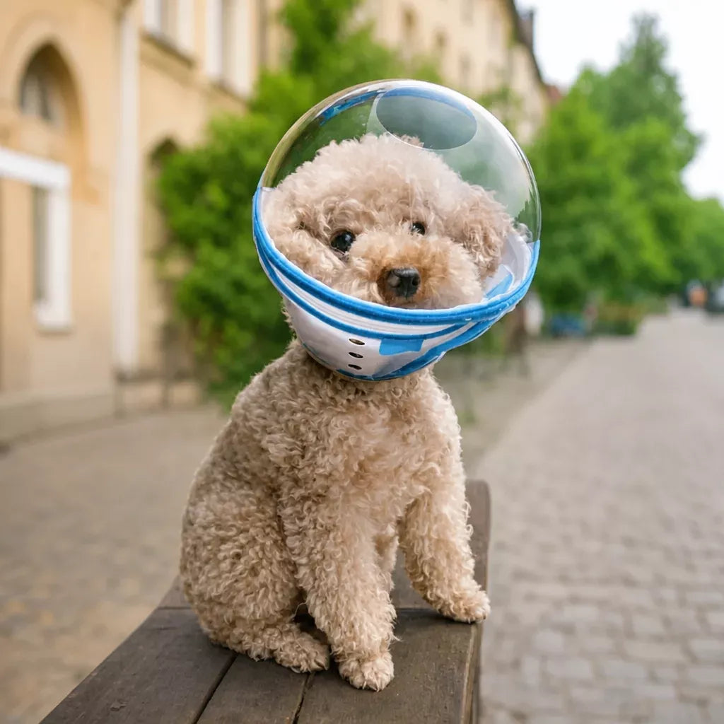 Plastic Recovery Cone for Small Dogs