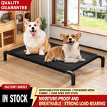 Elevated Mesh Dog Bed with Iron Frame