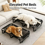 Elevated Folding Dog Cot with Breathable Mesh