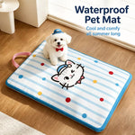Waterproof Pet Bed Mat with Non-Slip Base