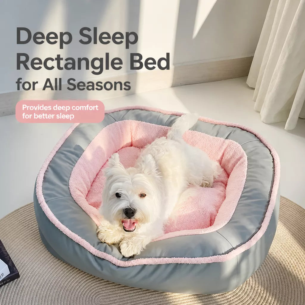 Removable, Washable Pet Bed for Cats and Dogs