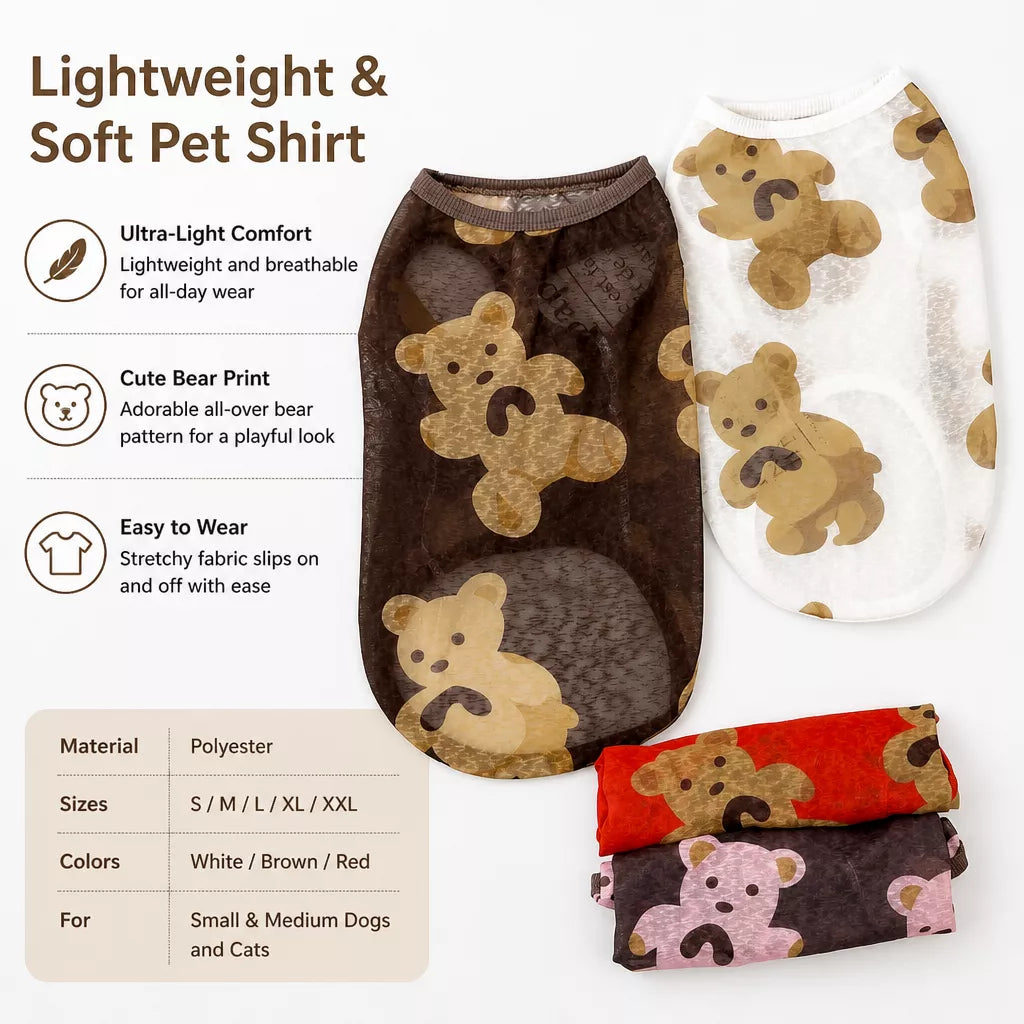 Lightweight Sleeveless Dog Vest for Small to Large Dogs