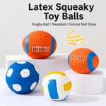 Squeaky Vinyl Ball Dog Toy for Small and Medium Dogs