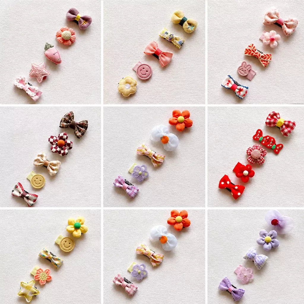 Pet Bow Hair Clips for Dogs and Cats