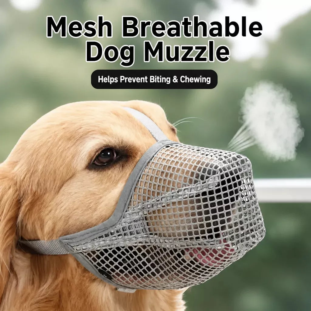 Breathable Mesh Dog Muzzle
