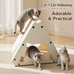 Triangular Corrugated Cardboard Cat Scratcher House