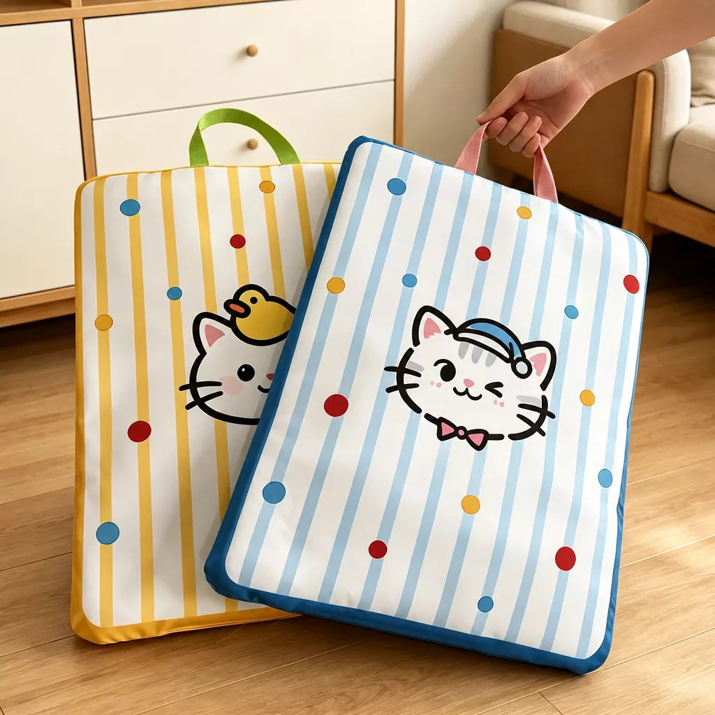 Waterproof Pet Bed Mat with Non-Slip Base