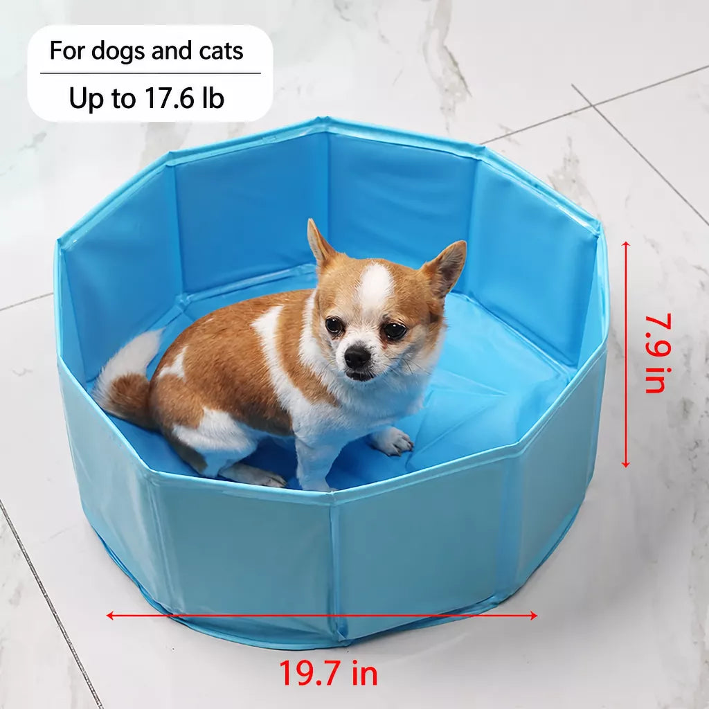 Collapsible Pet Bath Tub for Dogs and Cats