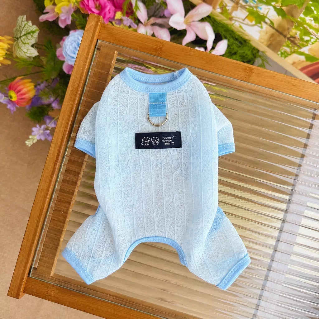 Lightweight Mesh Four-Leg Pet Outfit