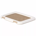 Plastic Dog Potty Tray with Grid for Small to Large Dogs