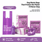 Portable Pet Waste Bag Dispenser for Dog Walks