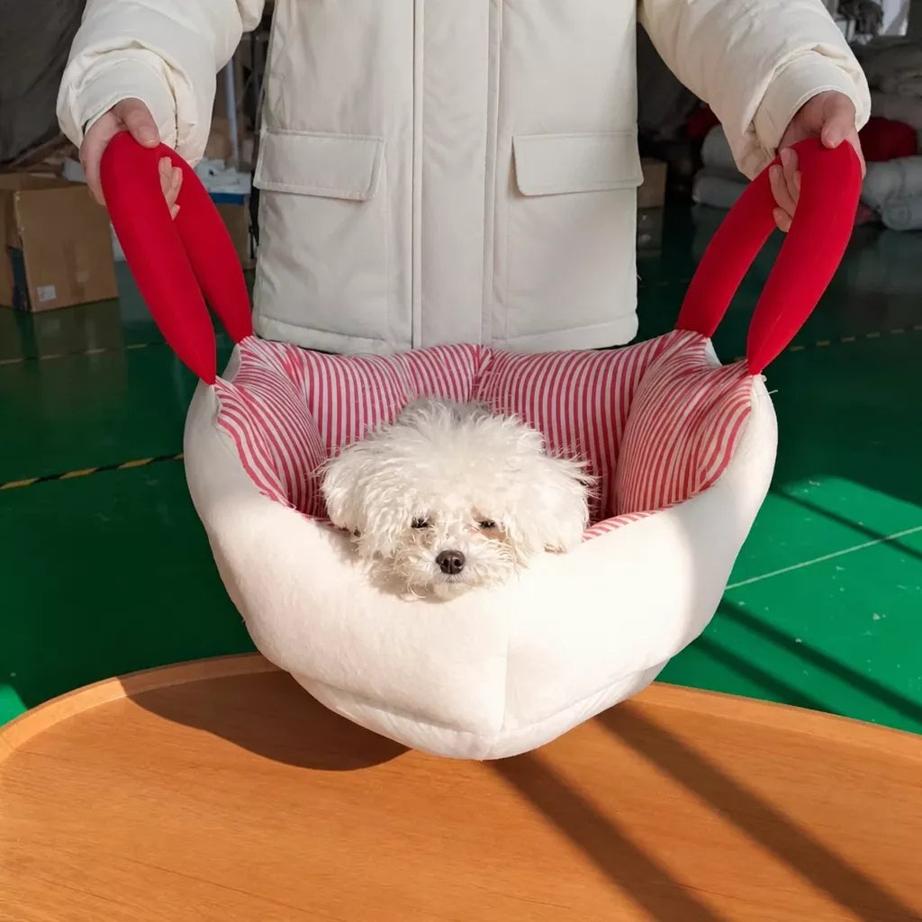 Portable Pet Bed for Cats and Small Dogs