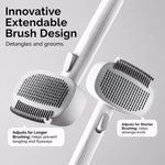 2-in-1 De-shedding & Detangling Comb for Cats and Dogs