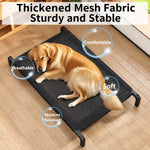 Elevated Mesh Dog Bed with Iron Frame