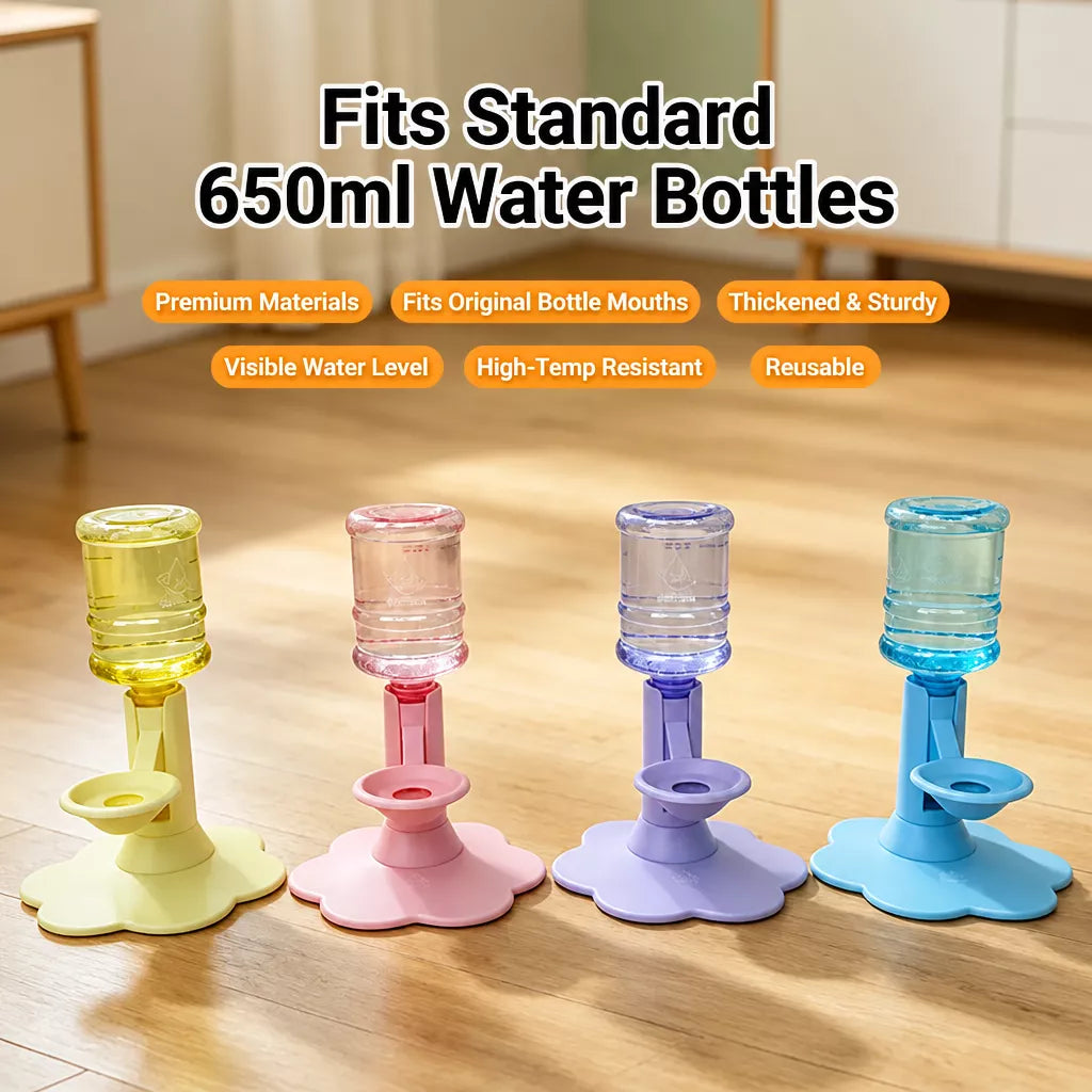 Adjustable Plastic Cat Water Dispenser