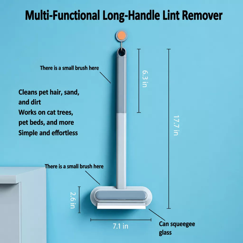 4-in-1 Pet Hair Remover Roller for Furniture and Carpets