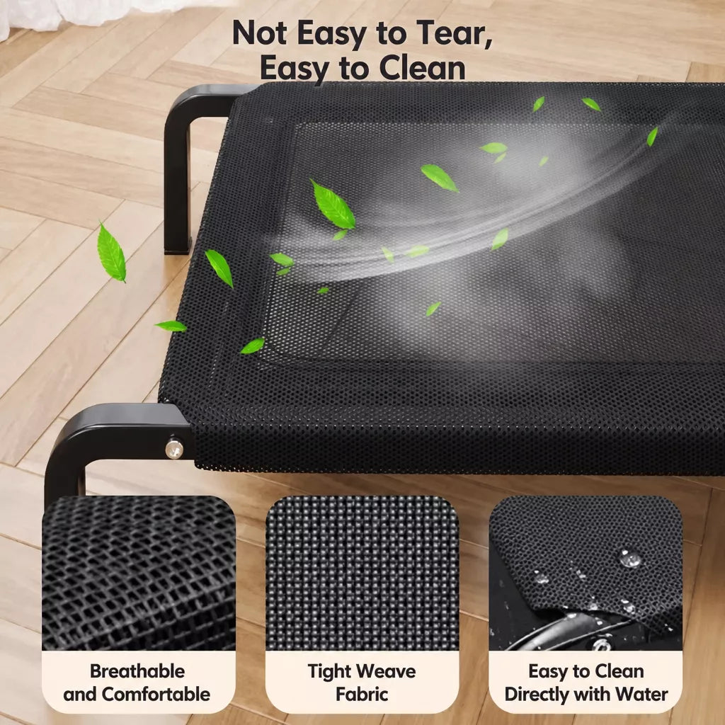 Elevated Mesh Dog Cot Bed
