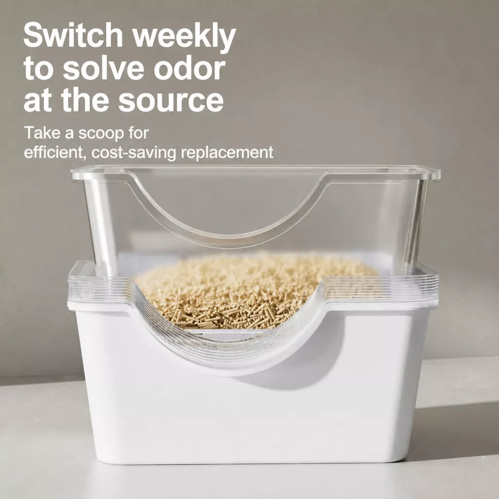 Disposable Replacement Liners for Cat Litter Boxes