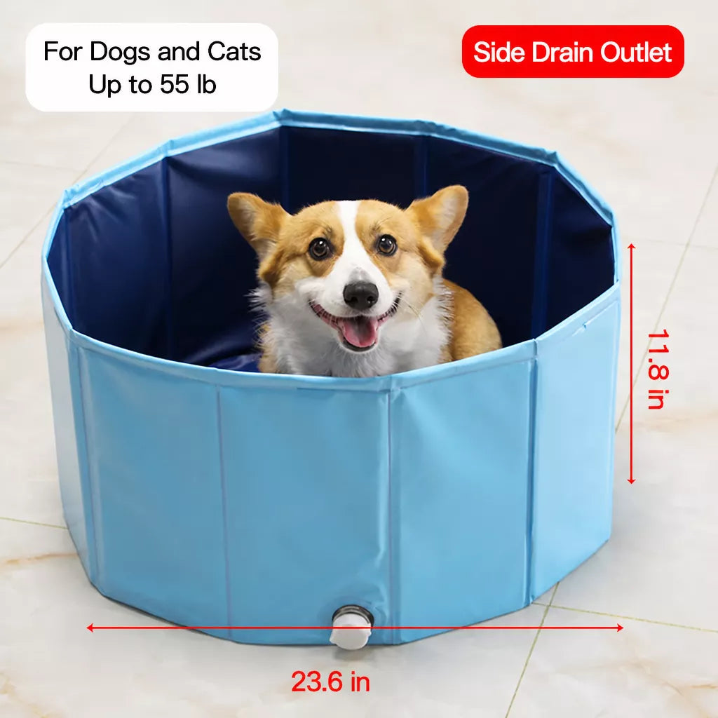 Collapsible Pet Bath Tub for Dogs and Cats