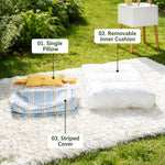 Striped Pet Beds and Mats