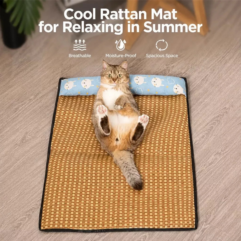 Foam Pillow Mat Pet Bed for Cats and Dogs
