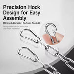 304 Stainless Steel Chain Dog Leash, Collar & Handle Set