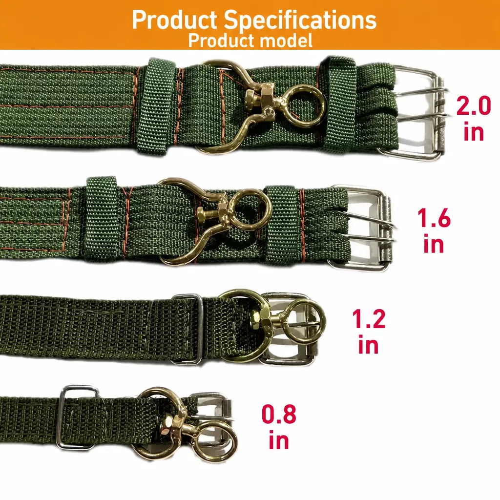 Adjustable Nylon Dog Collar