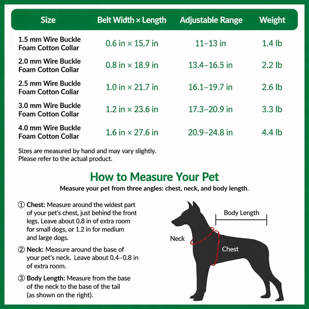 304 Stainless Steel Chain Dog Leash, Collar & Handle Set
