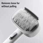 2-in-1 De-shedding & Detangling Comb for Cats and Dogs