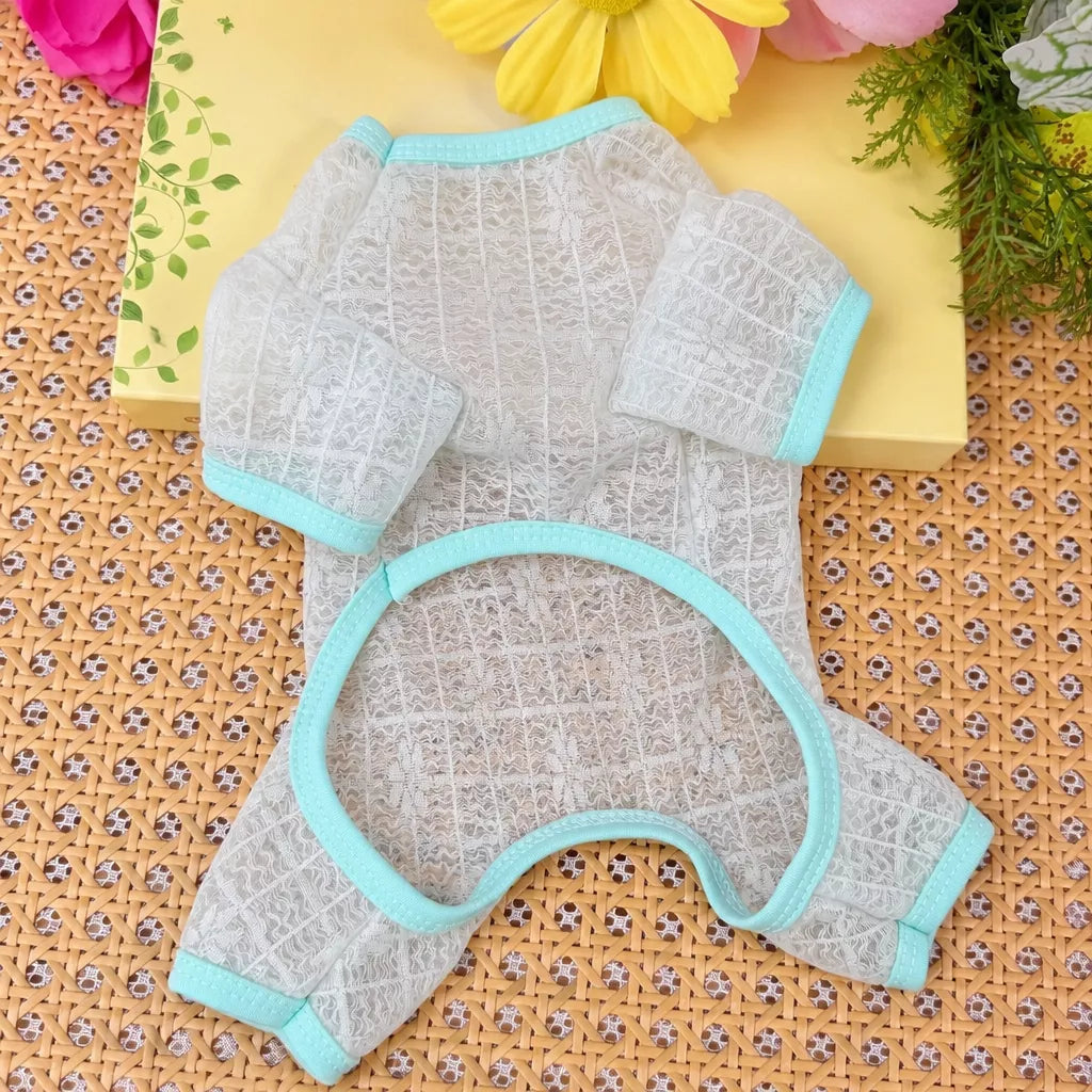 Lightweight Mesh Four-Leg Pet Outfit