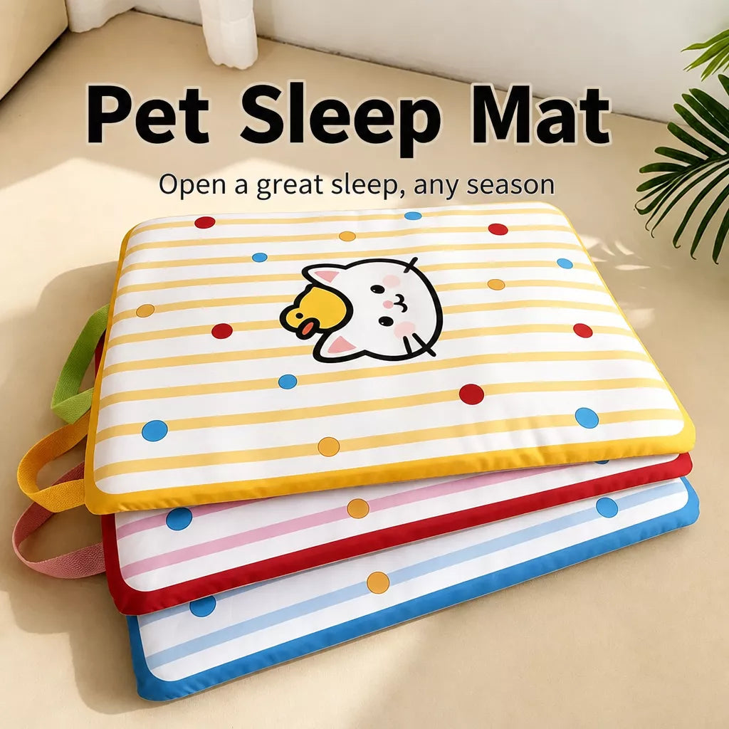 Waterproof Pet Bed Mat with Non-Slip Base