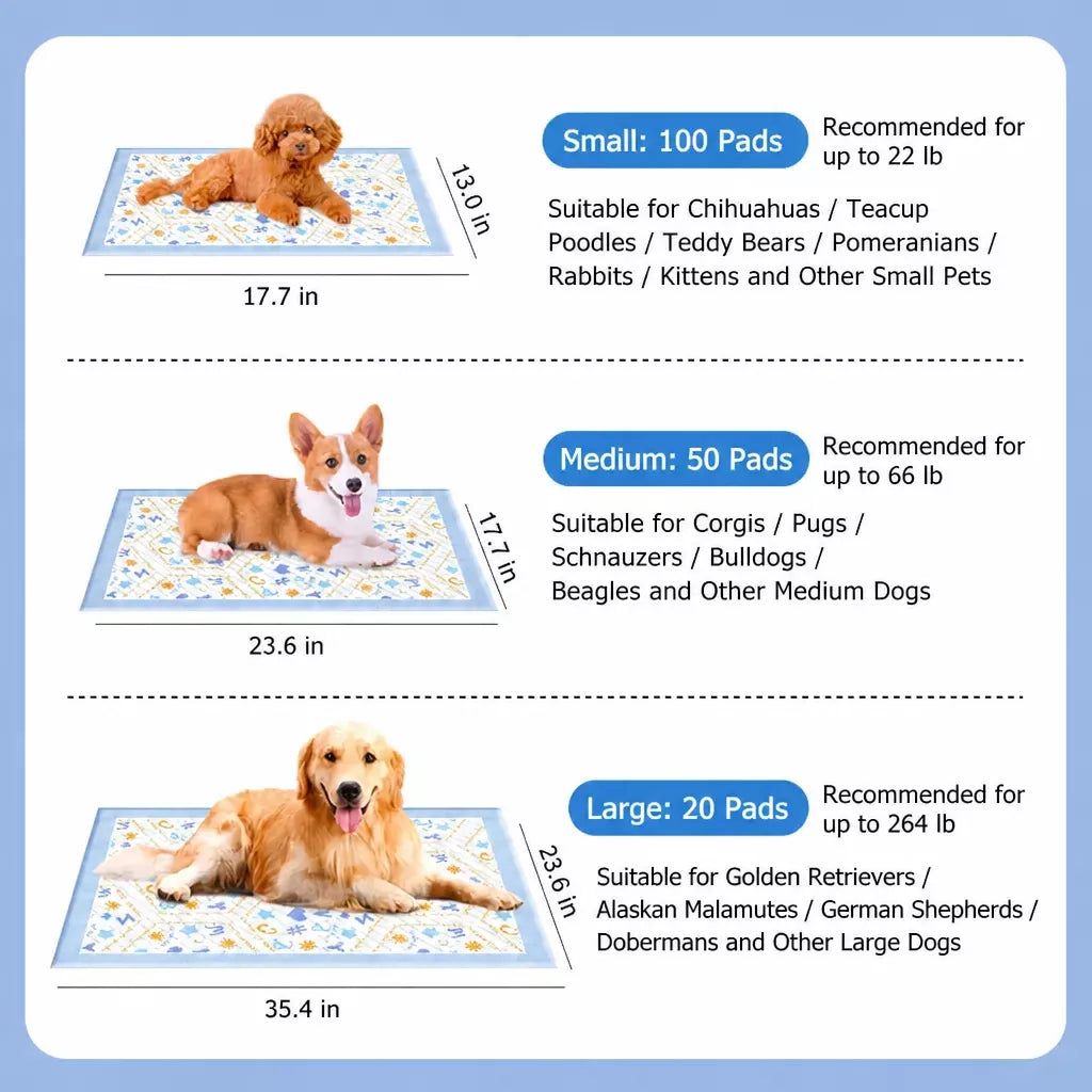 Bamboo Charcoal Pet Training Pads