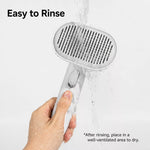 Aumuca 2-in-1 Dog & Cat Grooming Brush and Dematting Comb