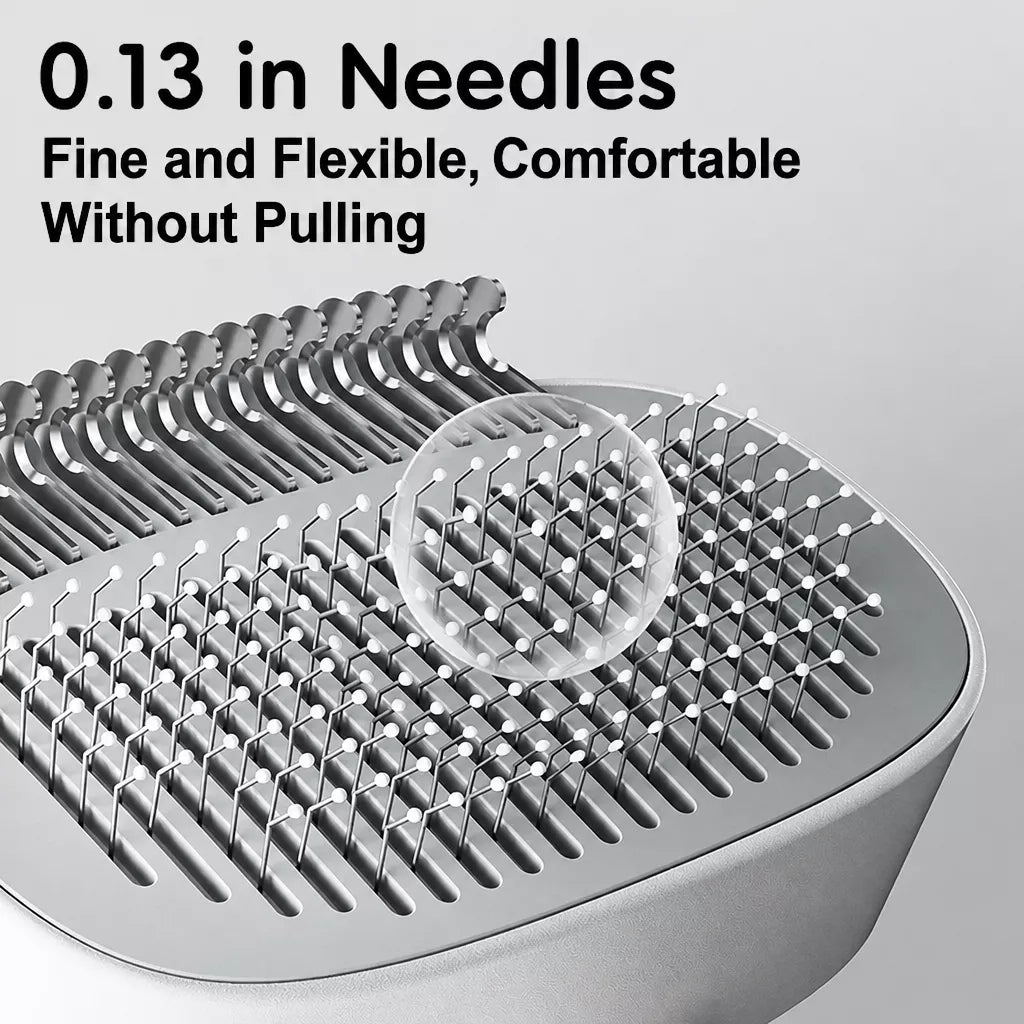 2-in-1 De-shedding & Detangling Comb for Cats and Dogs