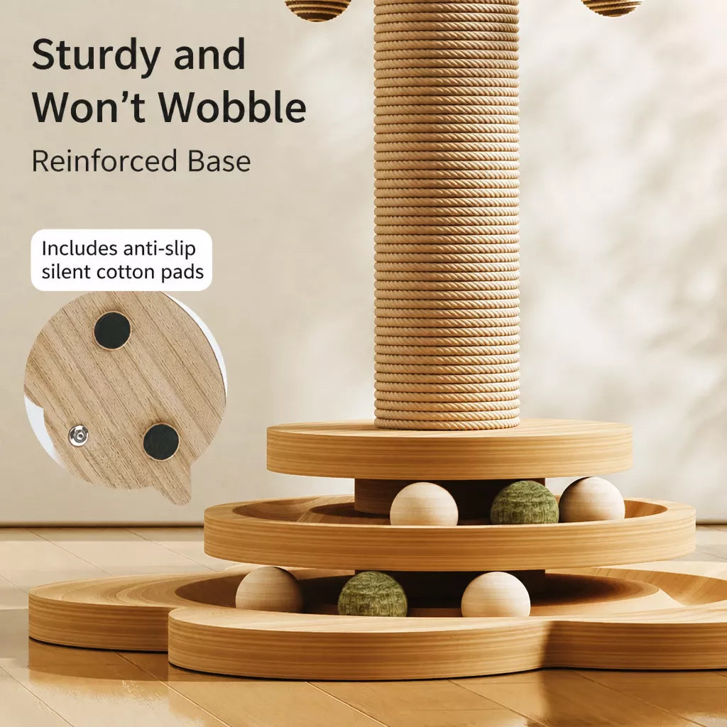 Sisal Cat Scratching Post and Climbing Tower