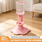 Adjustable Plastic Cat Water Dispenser